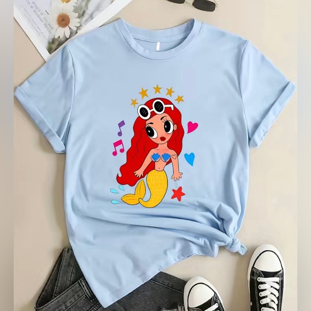 Karol G Mermaid Print Tee